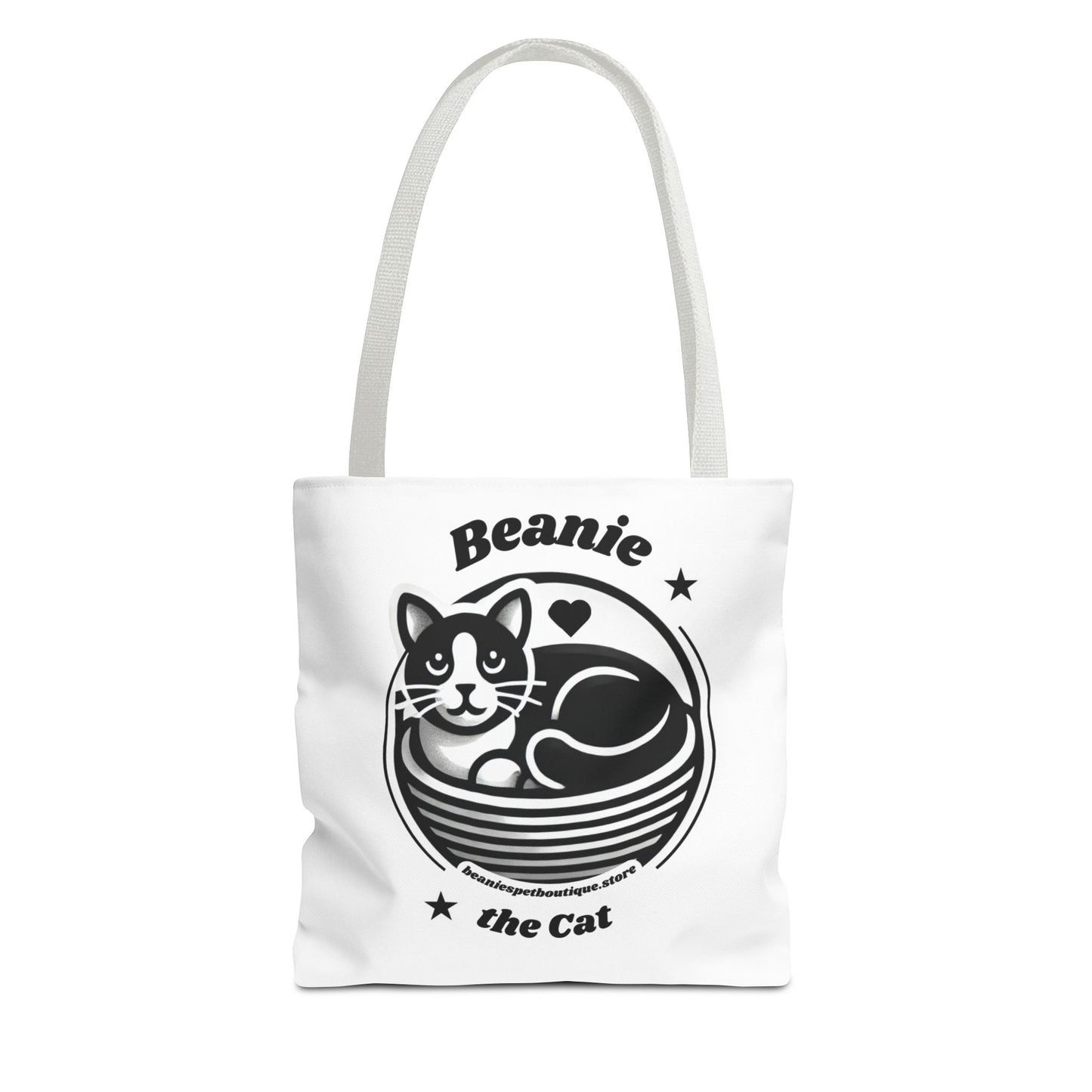Beanie the Cat Tote Bag - Stylish & Fun Cat Lover's Accessory
