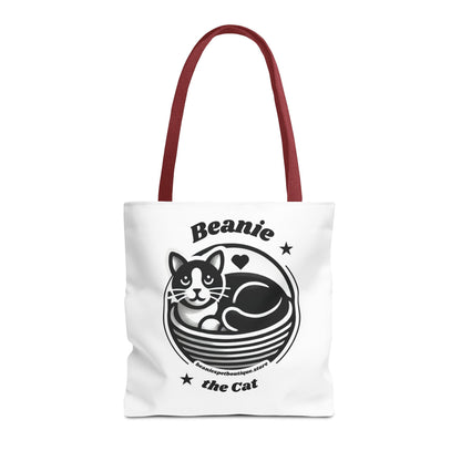 Beanie the Cat Tote Bag - Stylish & Fun Cat Lover's Accessory