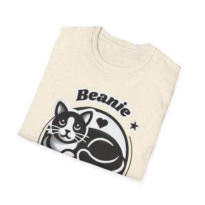 Beanie the Cat Official Logo - Unisex Softstyle T-Shirt