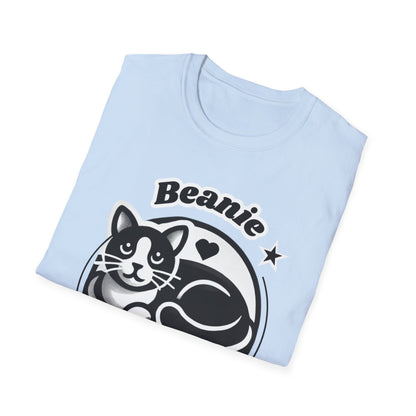 Beanie the Cat Official Logo - Unisex Softstyle T-Shirt