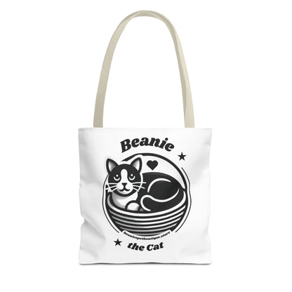 Beanie the Cat Tote Bag - Stylish & Fun Cat Lover's Accessory