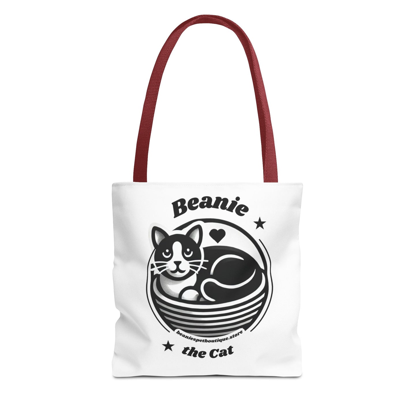 Beanie the Cat Tote Bag - Stylish & Fun Cat Lover's Accessory