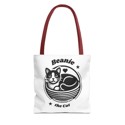 Beanie the Cat Tote Bag - Stylish & Fun Cat Lover's Accessory