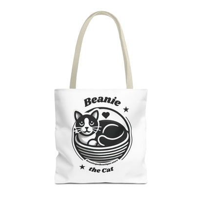 Beanie the Cat Tote Bag - Stylish & Fun Cat Lover's Accessory
