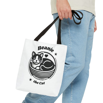 Beanie the Cat Tote Bag - Stylish & Fun Cat Lover's Accessory
