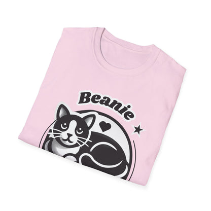 Beanie the Cat Official Logo - Unisex Softstyle T-Shirt