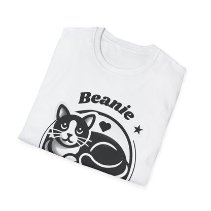 Beanie the Cat Official Logo - Unisex Softstyle T-Shirt