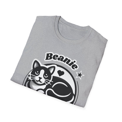Beanie the Cat Official Logo - Unisex Softstyle T-Shirt