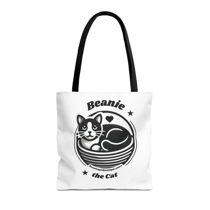 Beanie the Cat Tote Bag - Stylish & Fun Cat Lover's Accessory