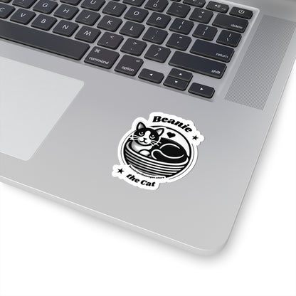 Stickers - Beanie the Cat Official Logo - Design for Cat Lovers