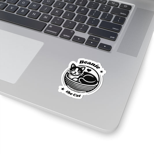 Stickers - Beanie the Cat Official Logo - Design for Cat Lovers