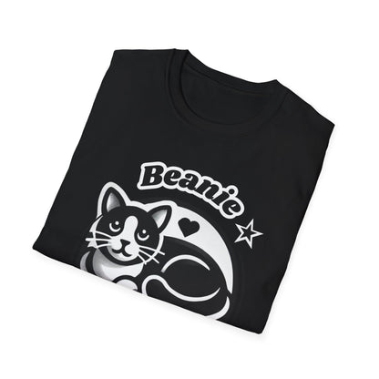 Beanie the Cat Official Logo - Unisex Softstyle T-Shirt